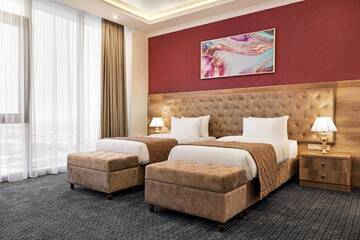 Двухместный номер с 2 отдельными кроватями - Для некурящих в Отеле Ramada by Wyndham Shymkent